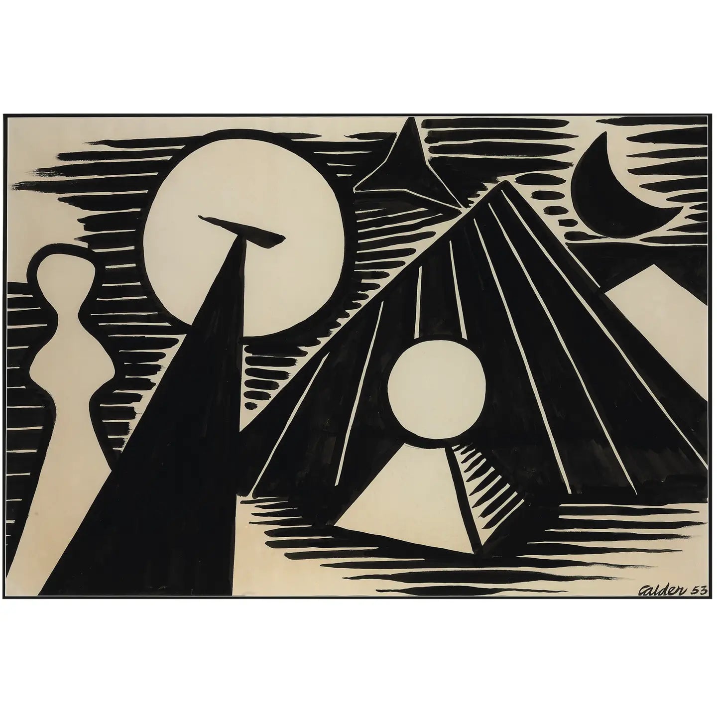 Calder Untitled, 1953 Bucket Hat