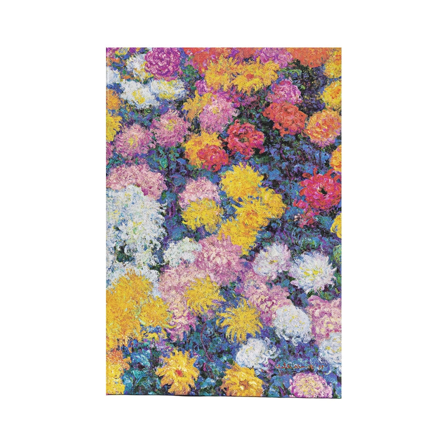 Monet’s Chrysanthemums Hardcover Journal