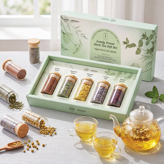Lovely Forest Herb Tea Gift Set (1 set = 5 jars)