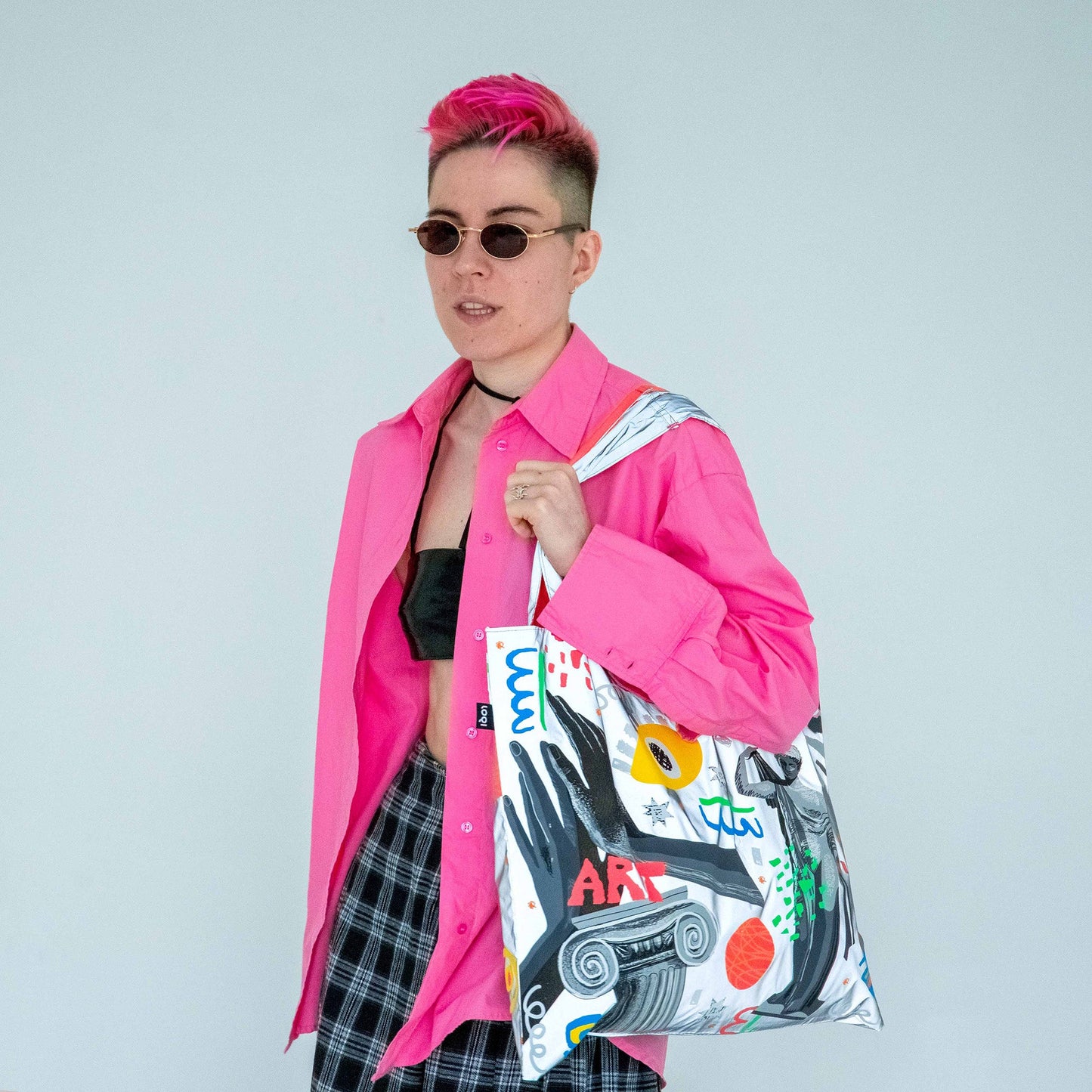 Classic Art Reflective Tote Bag