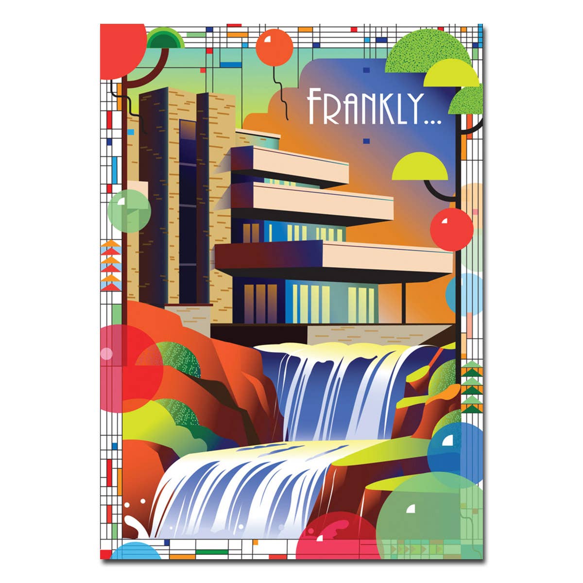 Frank Wright Birthday Card