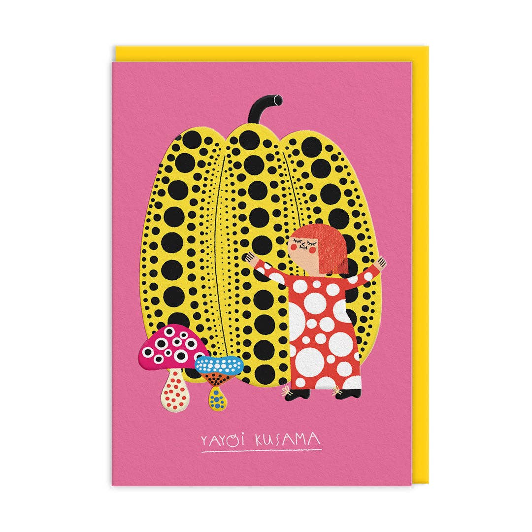 Yayoi Kusama Greeting Card (13642)