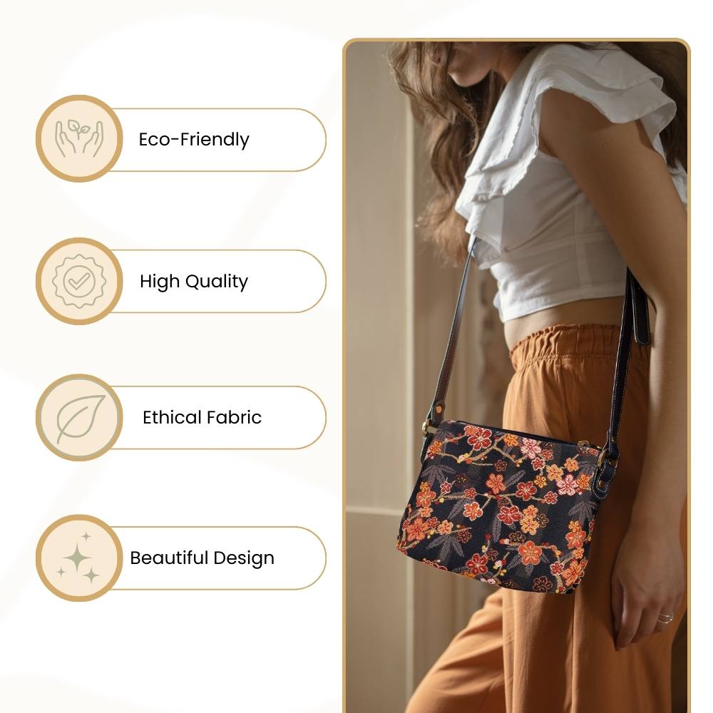 Ume Sakura Cross Body Bag