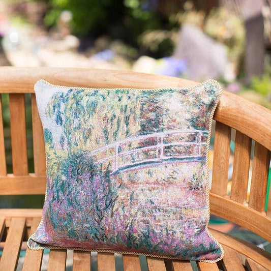 CLAUDE MONET JAPANESE BRIDGE Pillowcase