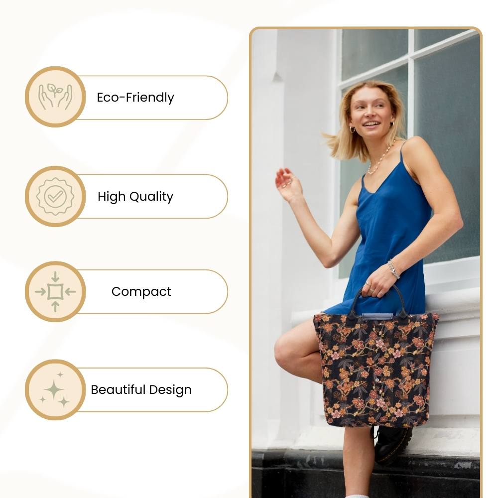 Ume Sakura Foldaway Bag