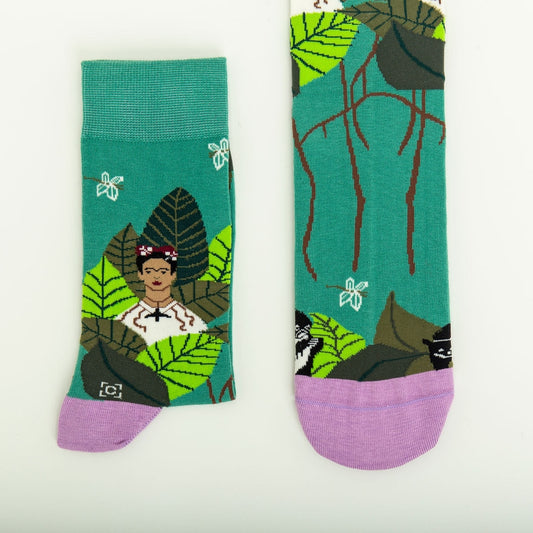 Frida Self-Portrait Socks