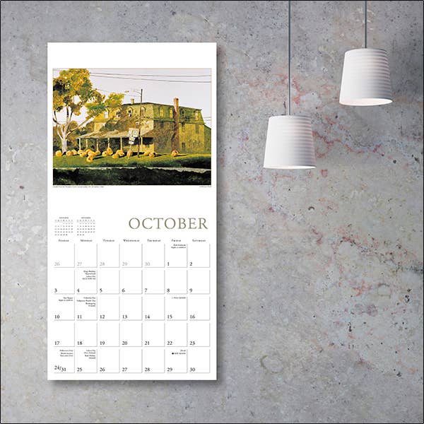 The Art of Jamie Wyeth 2027 Wall Calendar