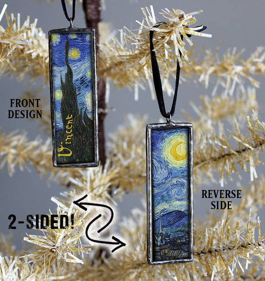 Van Gogh Starry Night Art Museum Christmas Ornament & Charm
