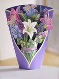 Lilies & Lupines Greeting Card