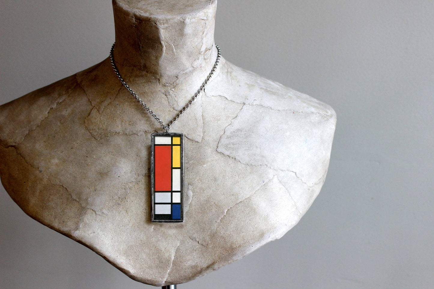 Mondrian Art Museum Christmas Ornament & Charm