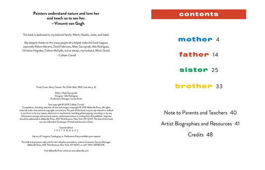 How Artists See Families: Mother Father Sister Brother