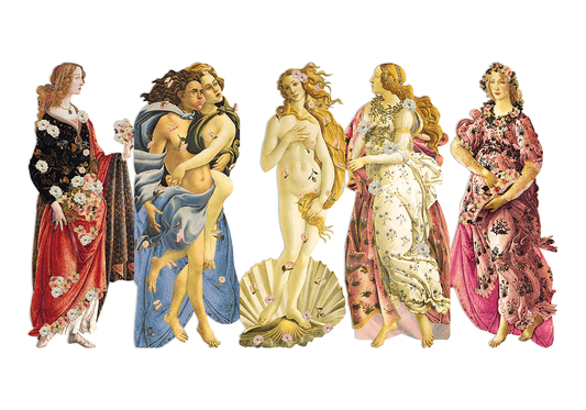 Bookmarks Botticelli by Mon Petit Art