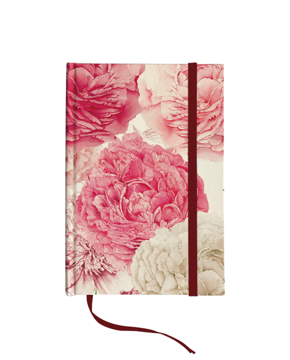 Italian Hard Cover Journals with strap 4x6"-Multi Patterns