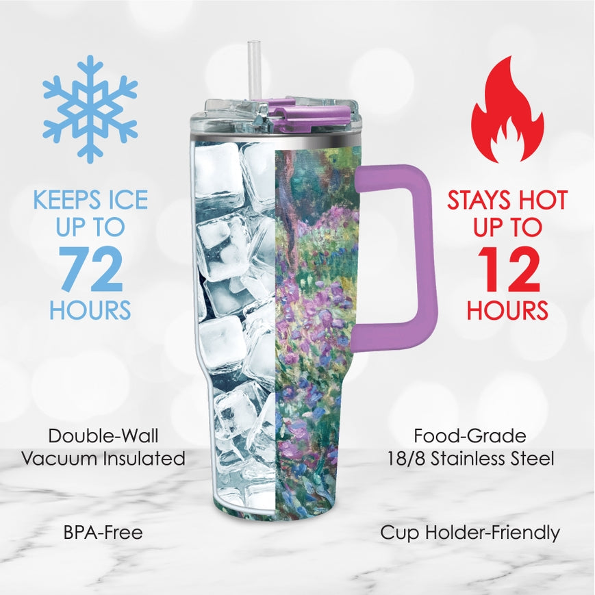 Insulated 30oz Stainless Tumbler - Monet Garden At Giverny