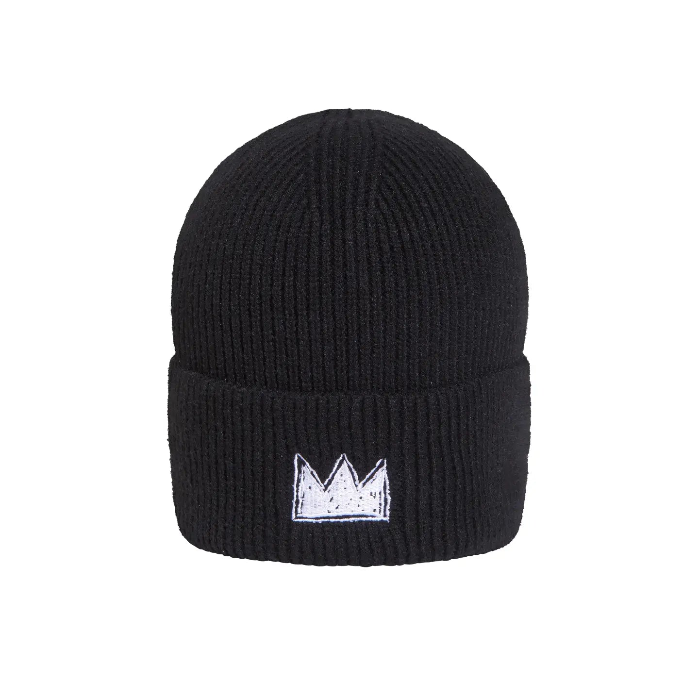 Basquiat Embroidered Crown Beanie