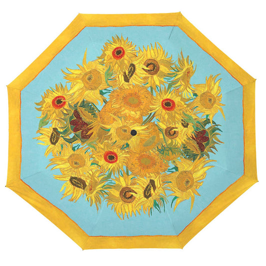 RainCaper van Gogh "Sunflowers" Reverse Umbrella