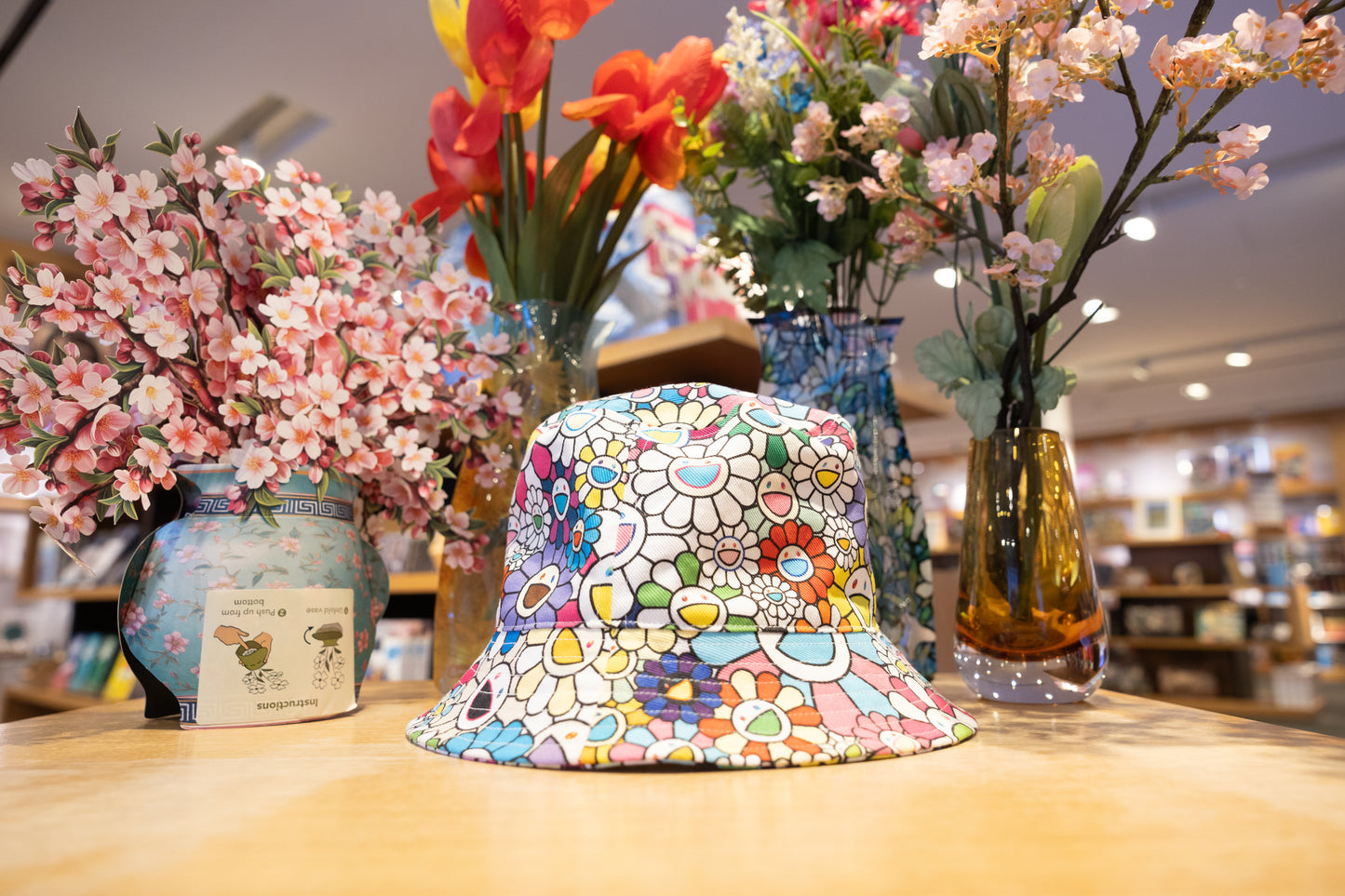 Takashi Murakami Flower Bucket Hat