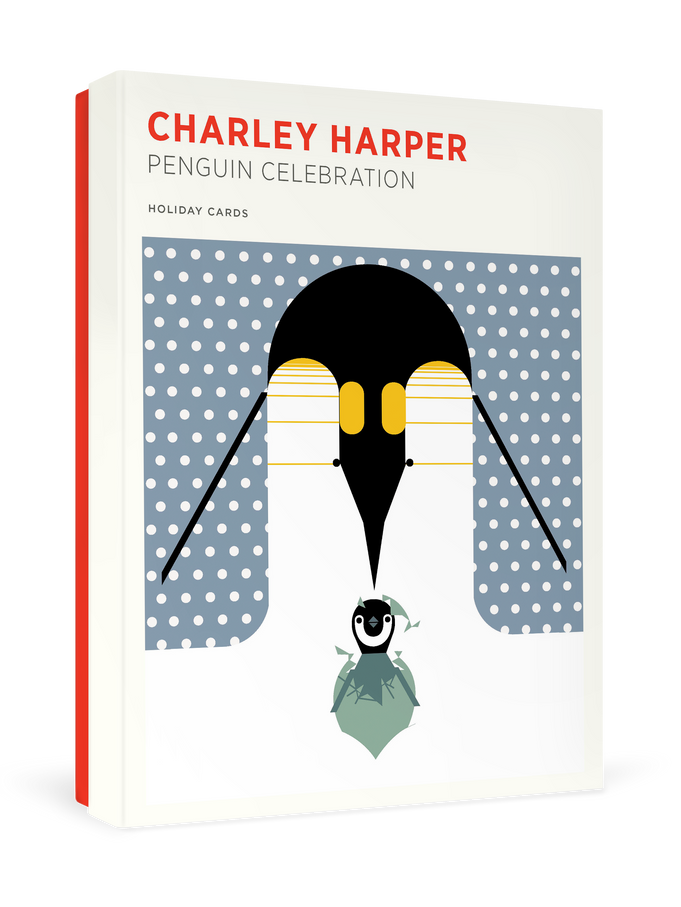 Charley Harper: Penguin Celebration Holiday Cards
