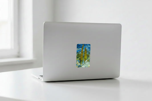 Two Poplars Sticker