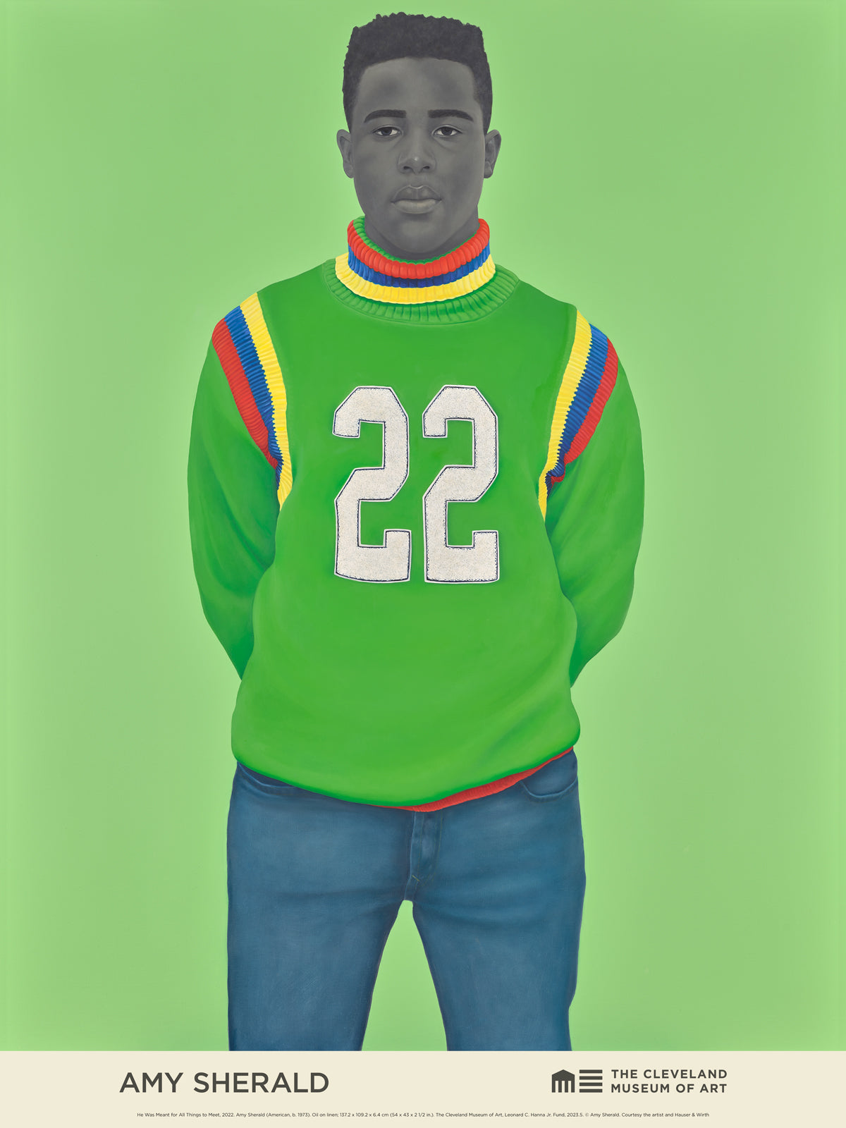 Amy Sherald - He Was Meant for All Things to Meet | Rolled 12x18 Poster