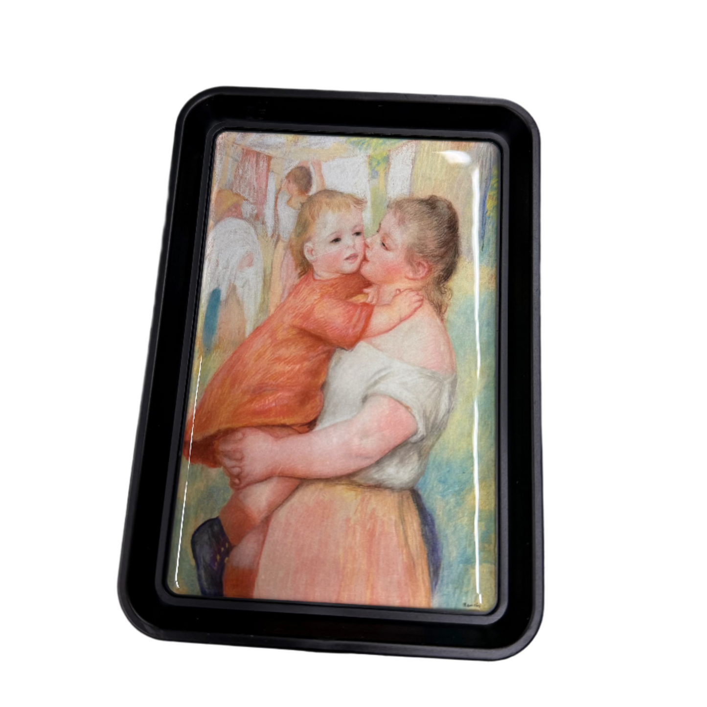 Laundress and Her Child Trinket Tray