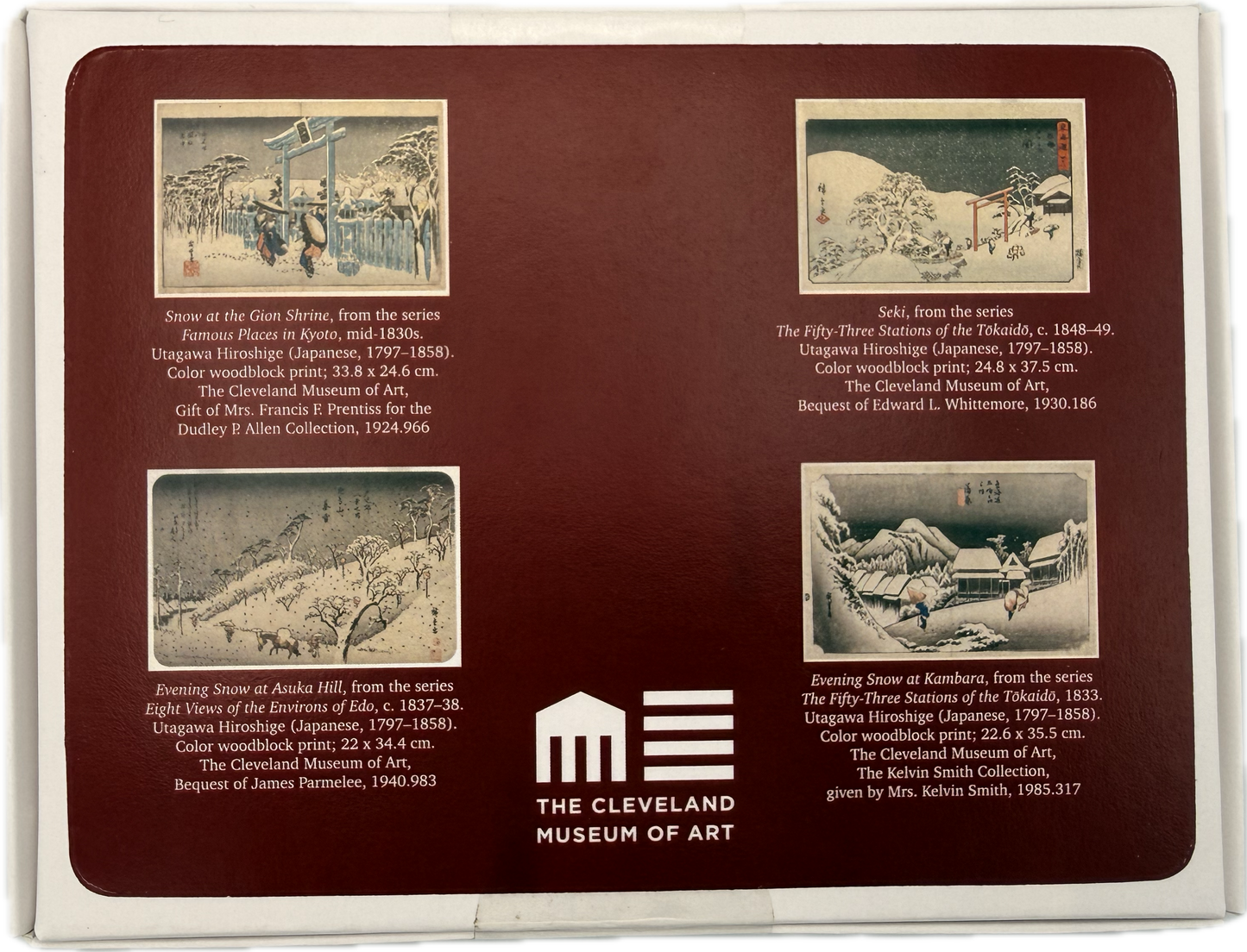 Hiroshige Winter Landscape