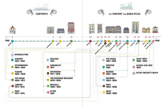 The Vincent Van Gogh Atlas - Nienke Denekamp