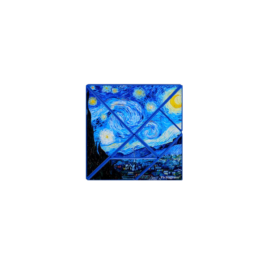 Art Pickagram Magnetic 3D Puzzle_The Starry Night
