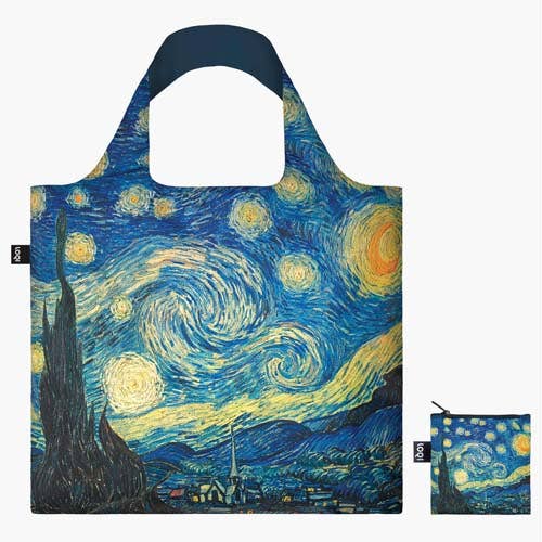 Vincent Van Gogh The Starry Night Recycled Bag