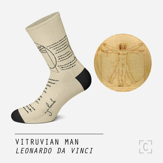 Vitruvian Man Socks