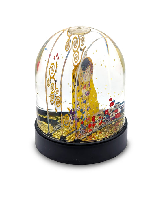 Snow Globe - Gustav Klimt - The Kiss by Mon Petit Art