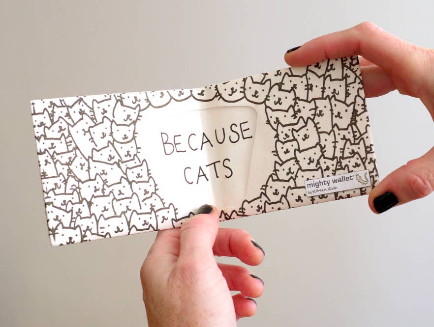 A Pocket Full of Cats Mighty Wallet