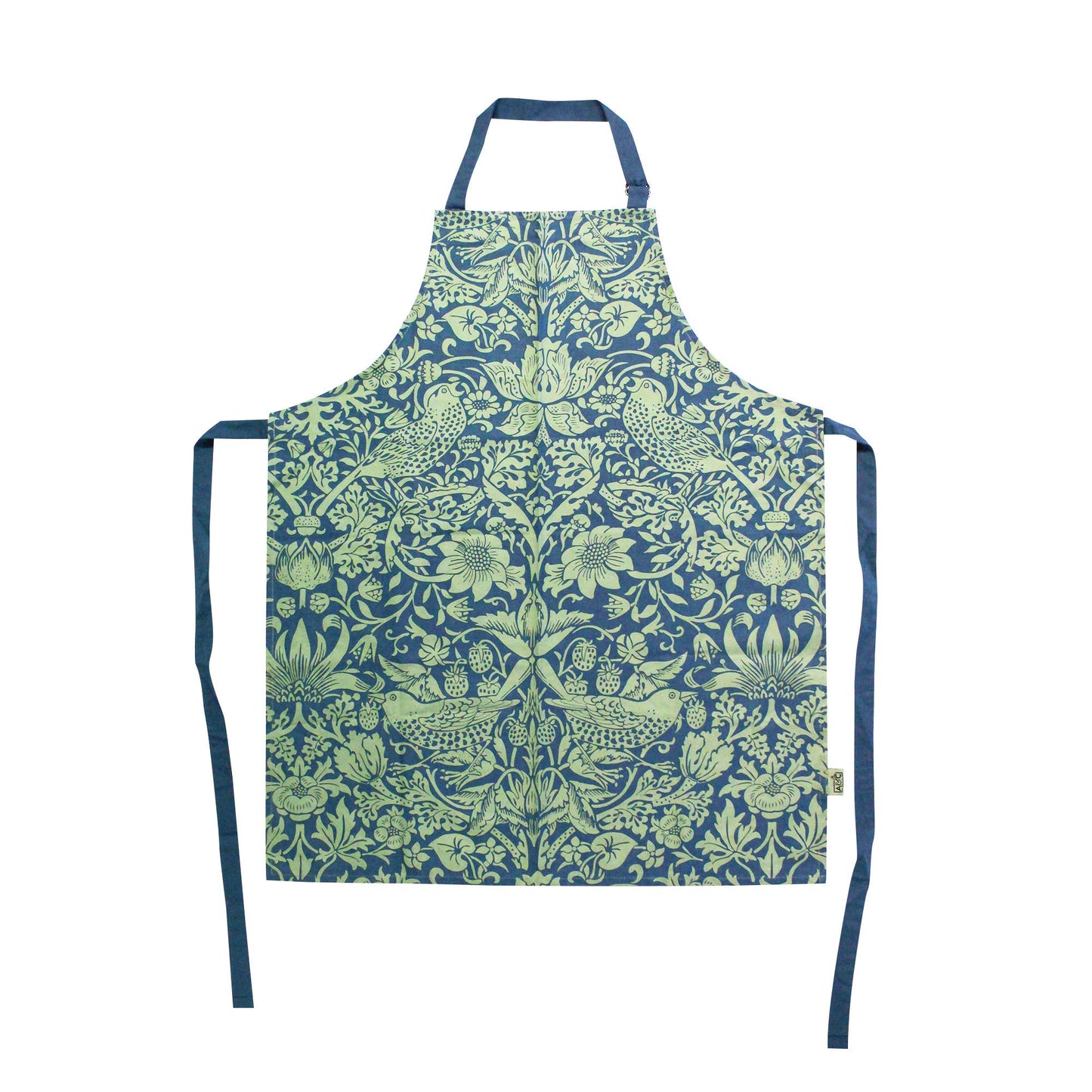 Recycled Cotton Apron William Morris Sage Green