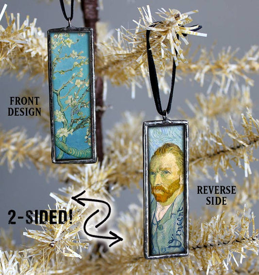 Van Gogh Almond Blossom Art Museum Christmas Ornament Charm