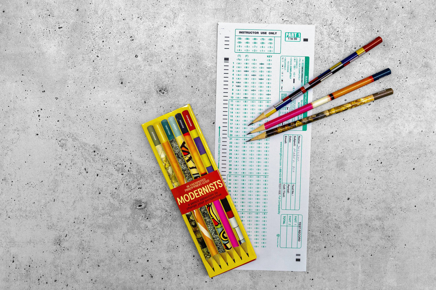 Modernists Pencil Set