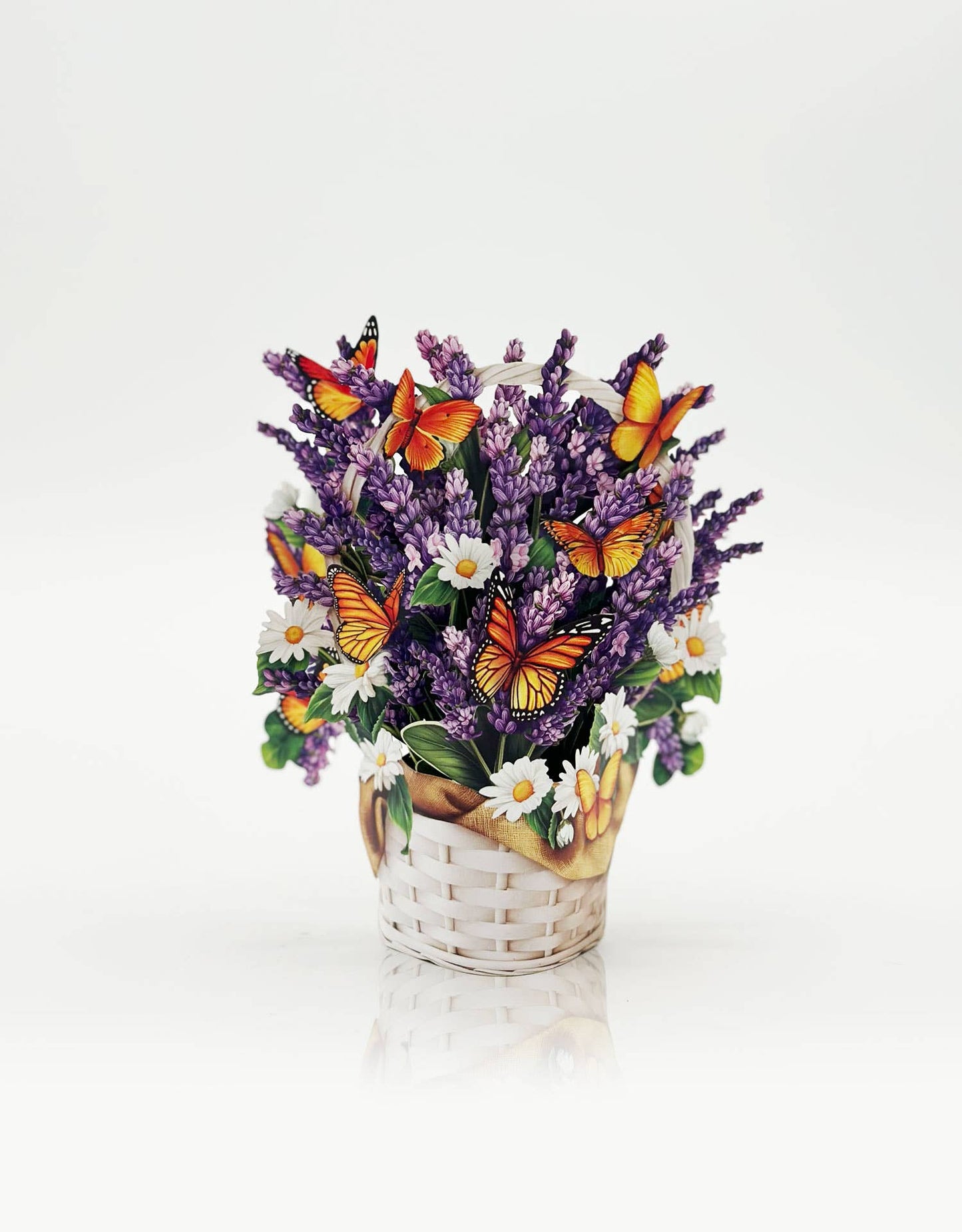 Mini Lavender & Butterflies Pop-Up Greeting Card