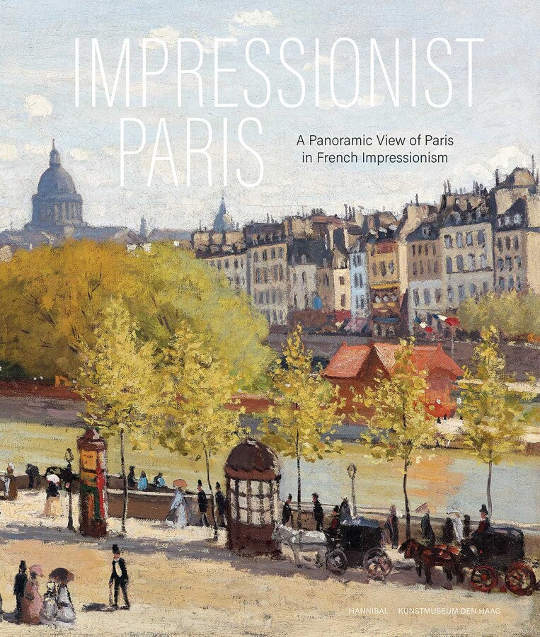Book cover of 'Impressionist Paris' with an impressionist painting of a Parisian scene.