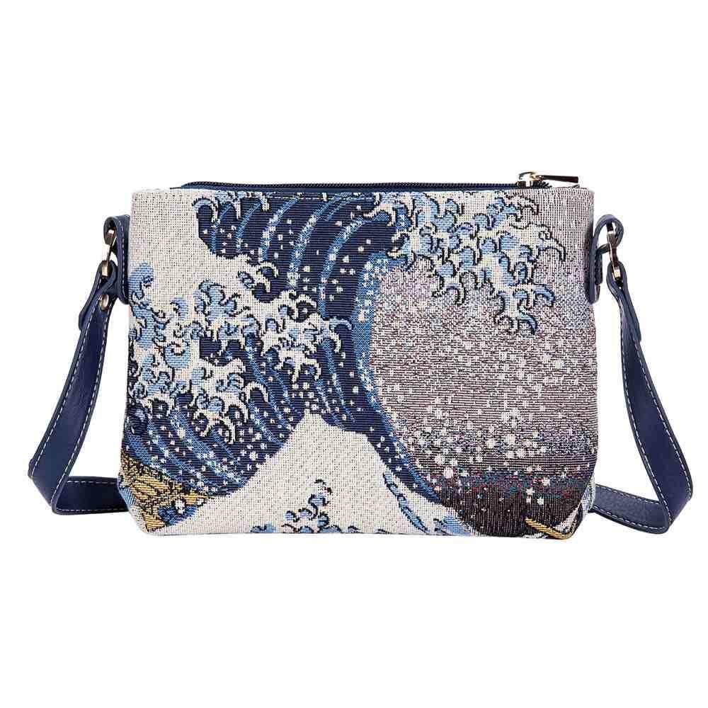 Great Wave off Kanagwa Cross Body Bag