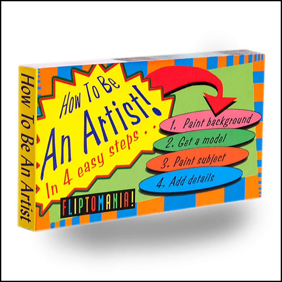 How To Be An Artist Flipbook