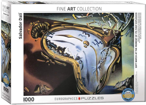 Soft Watch At Moment of First Explosion by Salvador Dalí | Puzzle