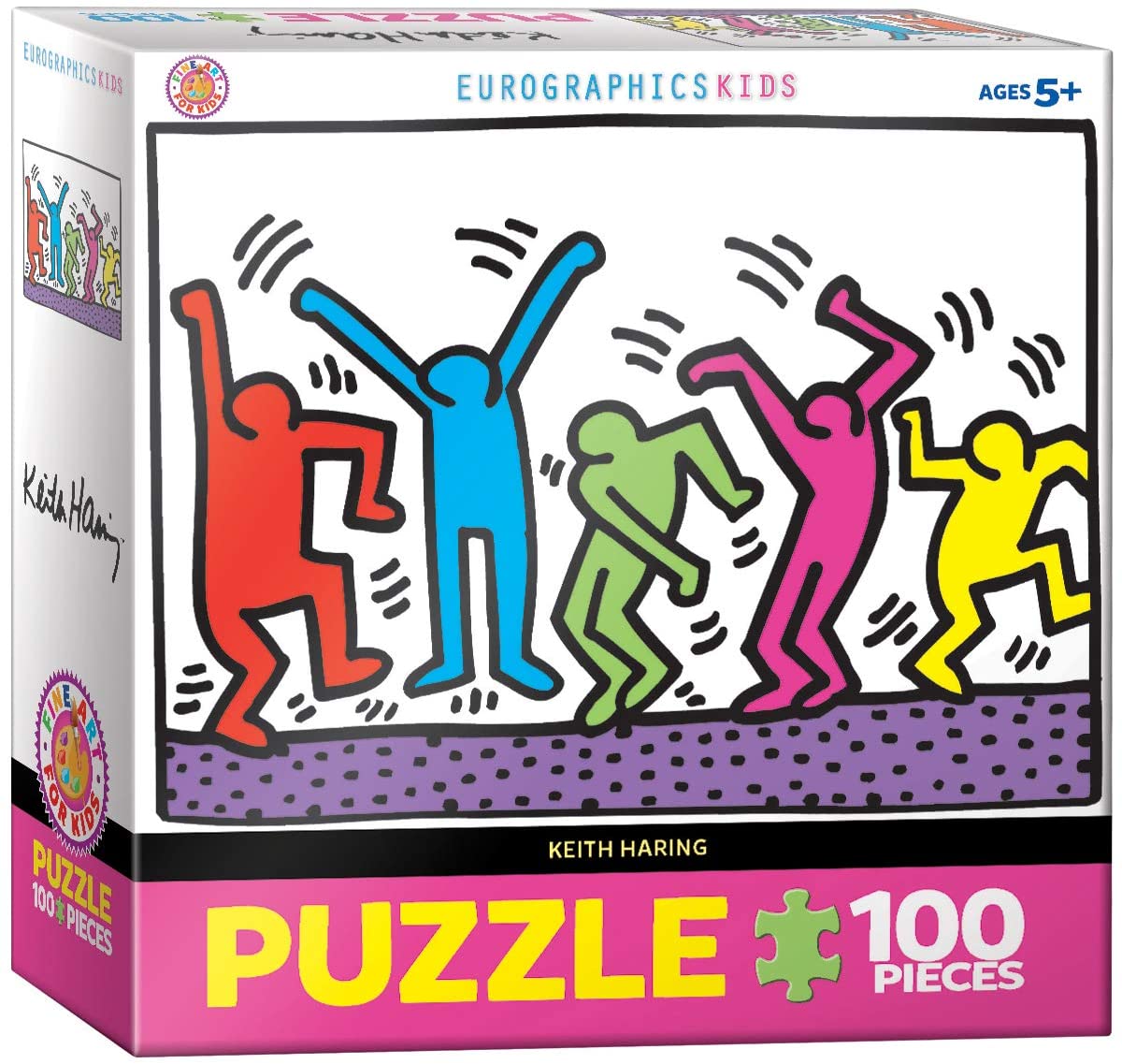 Eurographics Dancing 100-Piece Puzzle