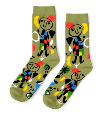 Men's Socks - Miró - Museum Art Lover Gift