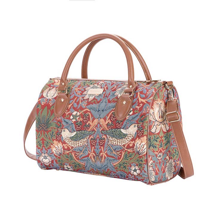 Morris Strawberry Thief Red Travel Bag – Cleveland Museum of Art