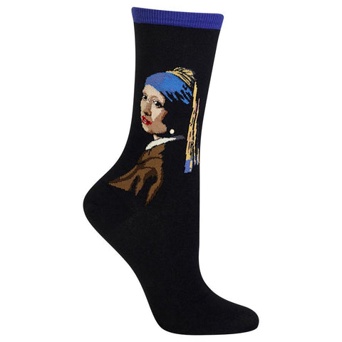 Vermeer Girl with the Pearl Earring | Women's Socks