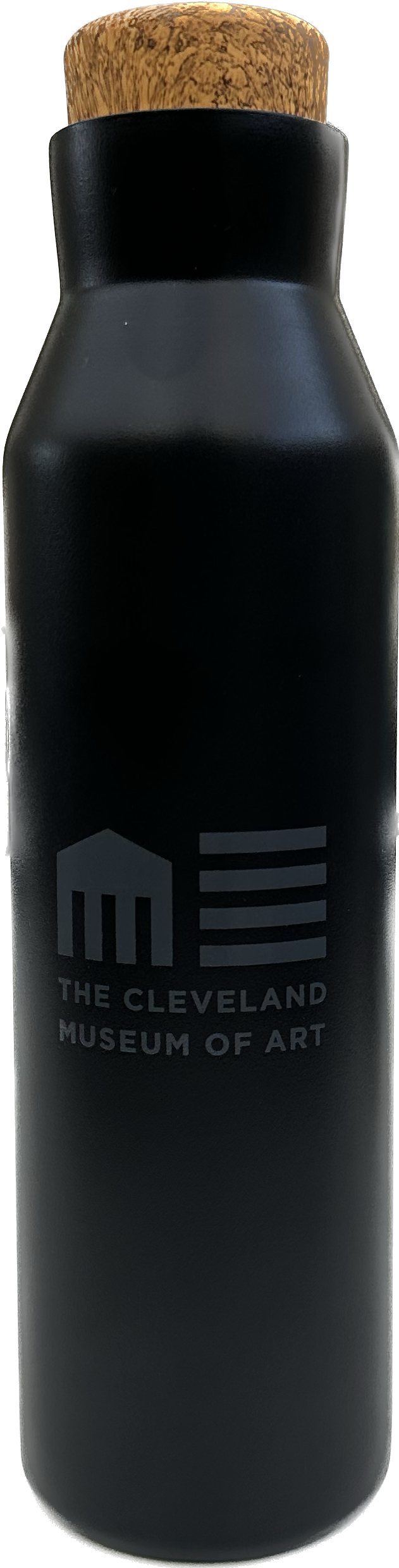 CMA Matte 20OZ Cork Top Water Bottle -Black