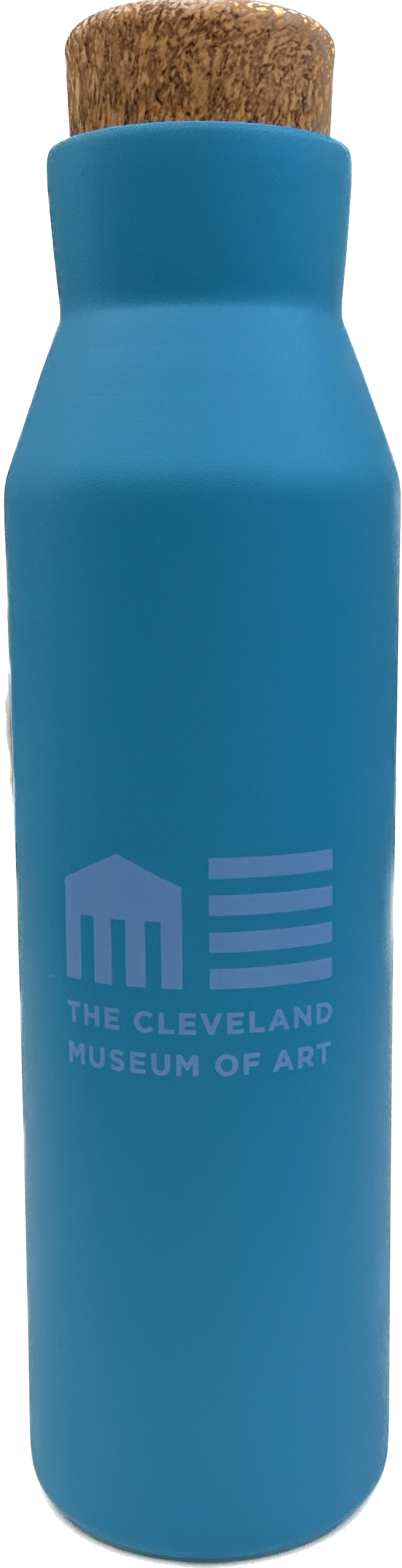 CMA Matte 20OZ Cork Top Water Bottle -Blue
