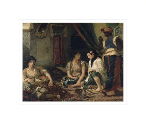 Femmes d’Alger dans leur appartement by Eugène Delacroix | Print