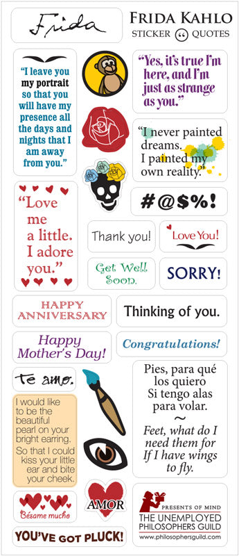 Frida Kahlo Quotable Notable