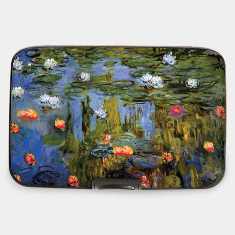 Monet Water Lilies Armored Wallet
