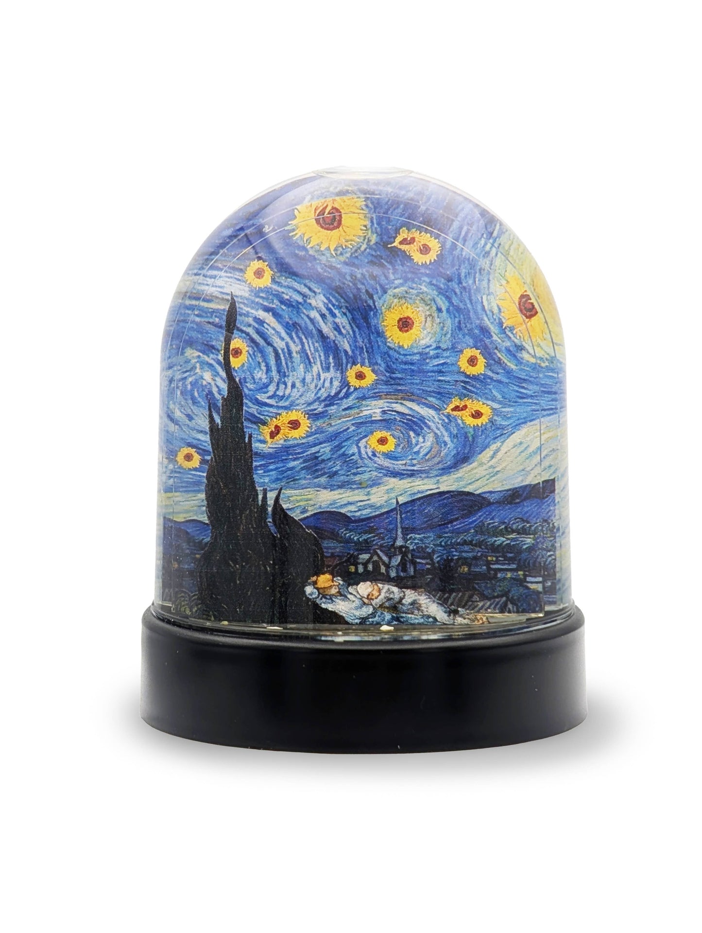 Snow Globe - Van Gogh - Starry Night by Mon Petit Art